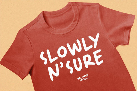 Tomatoes Cake a Cute Handbrushed Font Font Balpirick 