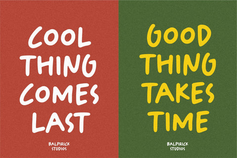 Tomatoes Cake a Cute Handbrushed Font Font Balpirick 