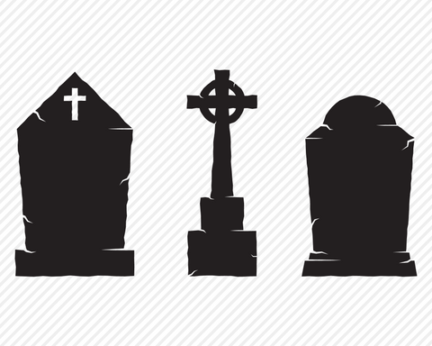 Tombstone Bundle | Halloween SVG SVG Texas Southern Cuts 