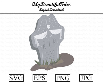 Tombstone - Halloween SVG MyBeautifulFiles 
