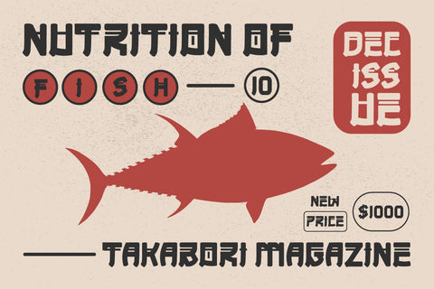 TONERI Japanese Font Font twinletter 