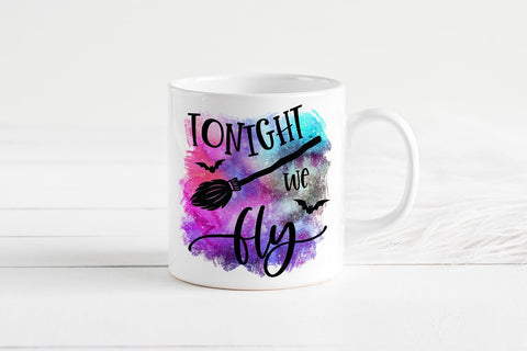 Tonight We Fly PNG | Funny Halloween Sublimation Design Sublimation B Renee Design 