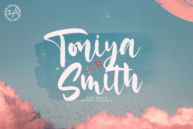 Toniya Smith - Handwritten Font Font StringLabs 
