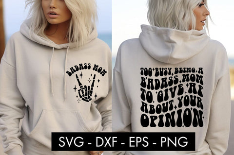 Too Busy Being A Mom SVG Cut File PNG SVG Freeling Design House 