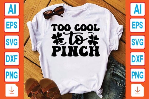 Too Cool to Pinch SVG Craftlabsvg24 