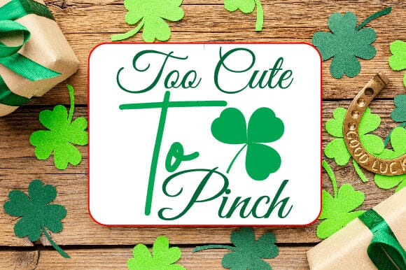 Too Cute to Pinch SVG Craftlabsvg24 