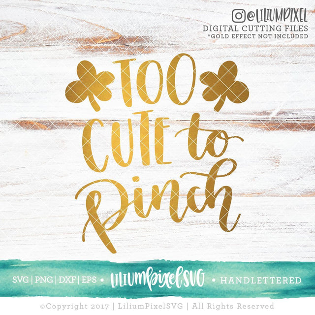 Too Cute to Pinch SVG Lilium Pixel SVG 