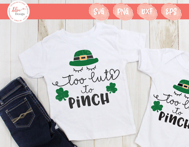 Too Cute To Pinch - SVG, PNG, DXF, EPS SVG Elsie Loves Design 