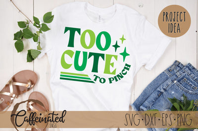 Too Cute To Pinch SVG SVG Caffeinated SVGs 