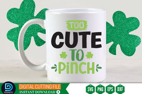 Too cute to pinch SVG SVG DESIGNISTIC 
