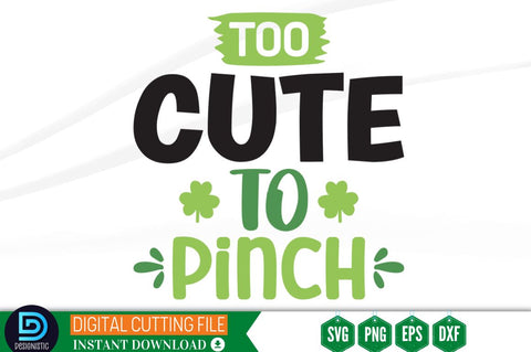 Too cute to pinch SVG SVG DESIGNISTIC 
