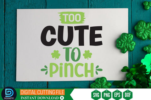 Too cute to pinch SVG SVG DESIGNISTIC 