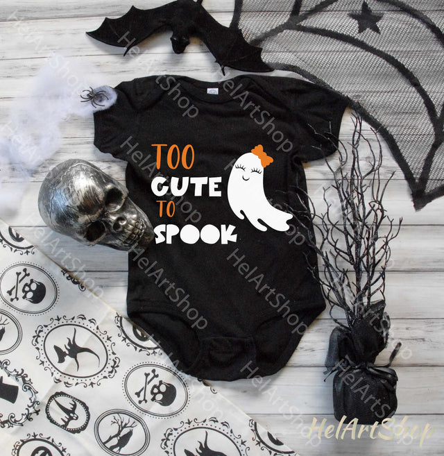 Too Cute To Spook svg SVG _HelArtShop_ 