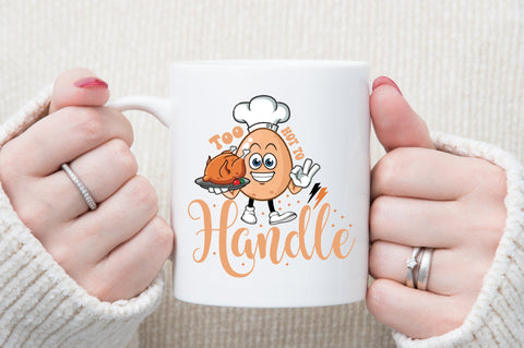 Too hot to handle Retro Sublimation SVG designartist 