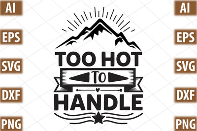 Too hot to handle SVG SVGista 