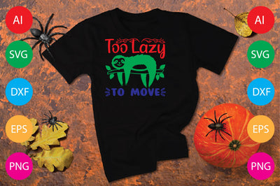 Too Lazy To Move SVG CraftlabSvg29 