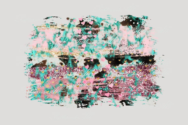 Tooled leather & Pink Valentine background with hearts backsplash,Valentine heart sublimation,scrapbook background,Cow Sublimation SplashPNG Sublimation ArtStudio 