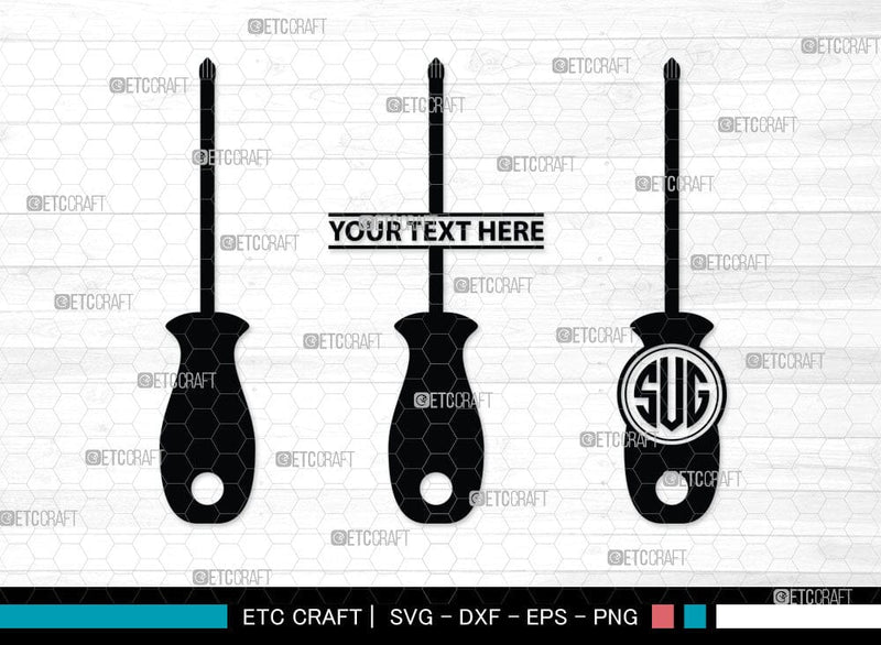 Tools monogram, Tools Silhouette, Tools SVG Cut Files, Wrench SVG, Tool ...