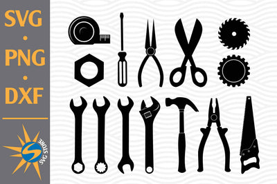Tools Silhouette SVG, PNG, DXF Digital Files Include SVG SVGStoreShop 