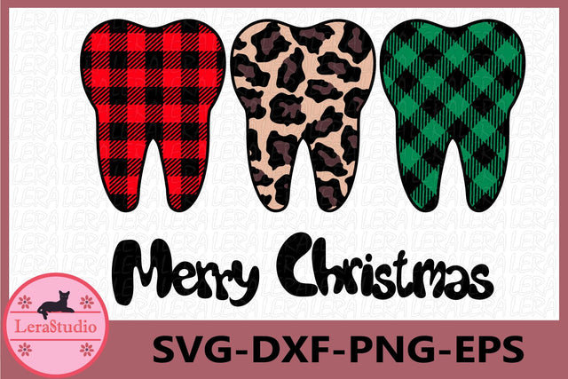 Tooth Christmas svg SVG Lerastudio 