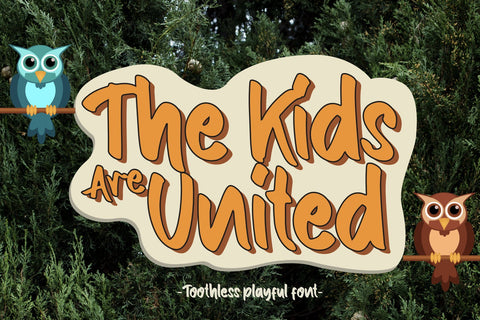 Toothless Font letterstockstd 