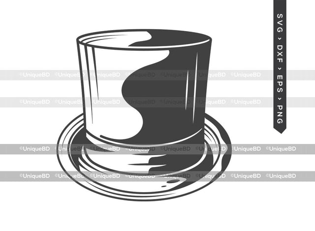 Top Hat SVG Cut File | Hat Svg | Gentleman Hat Svg | Retro Hat Svg | Fedora Hat Svg | Top Hat Silhouette | Dxf | Eps | Png | Cut File SVG ETC Craft 