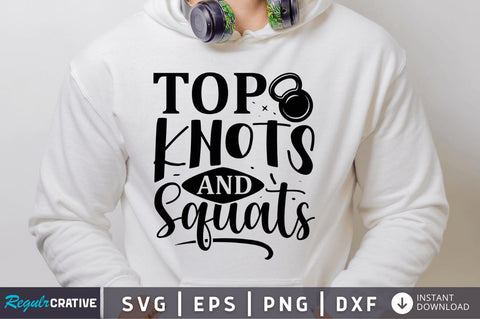 Top knots and squats SVG SVG Regulrcrative 