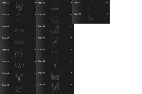 Tops Procreate Stamps SVG SvgOcean 