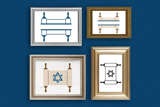 Torah Duo SVG Designed by Geeks 