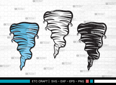 Tornado SVG | Tornado Svg | Twister Storm Svg | Hurricane Svg | Tornado Clipart SVG ETC Craft 