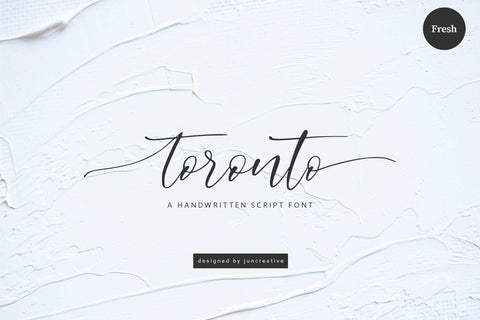 Toronto Font Jun Creative 