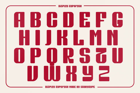 TORSAE Typeface Font Storytype Studio 