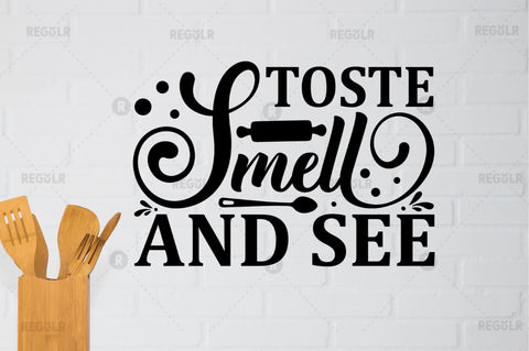 Toste smell and see SVG SVG Regulrcrative 