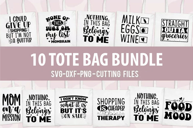 Tote Bag Bundle SVG Creativeart88 