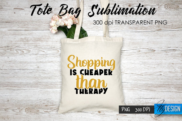 Tote Bag Funny Quotes. Sublimation V.49 Sublimation Fly Design 
