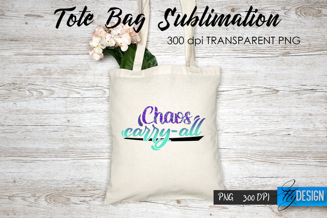 Tote Bag Funny Quotes. Sublimation V.9 Sublimation Fly Design 