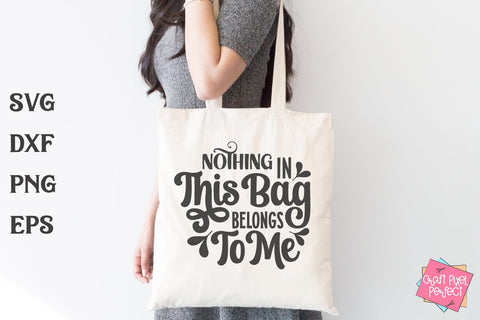 Tote Bag Quotes Bundle, Shopping Bag Svg, Canvas Bag Svg SVG Craft Pixel Perfect 