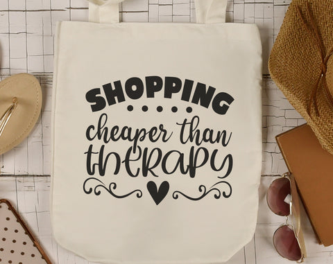 Crafty stuff  Tote bag svg quote - So Fontsy