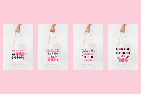 Tote Bag Quotes SVG. Tote Bag SVG Design. Funny Quotes SVG SVG Olga Terlyanskaya 