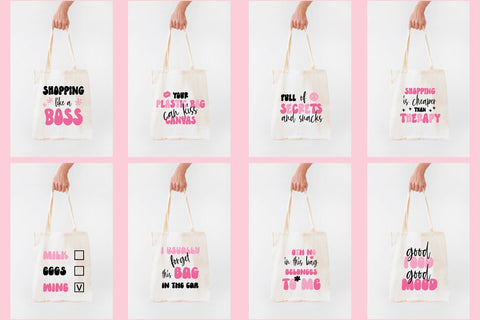 Tote Bag Quotes SVG. Tote Bag SVG Design. Funny Quotes SVG SVG Olga Terlyanskaya 