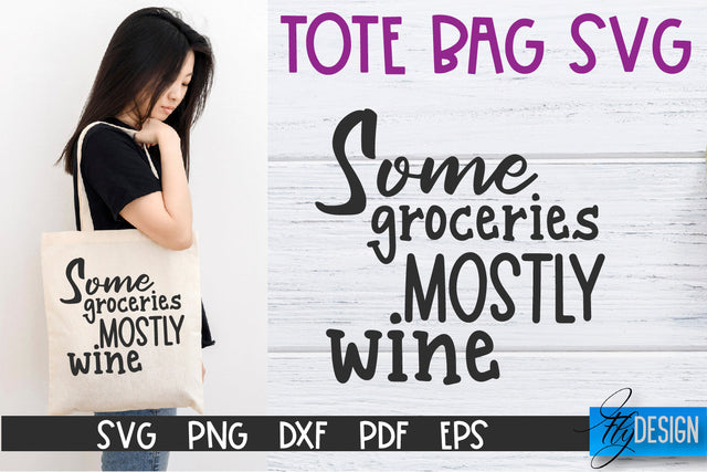 Tote Bag Quotes SVG | Tote bag SVG | Funny Saying | Sarcastic SVG Fly Design 