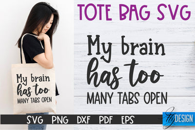 Tote Bag Quotes SVG | Tote bag SVG | Funny Saying | Sarcastic SVG Fly Design 