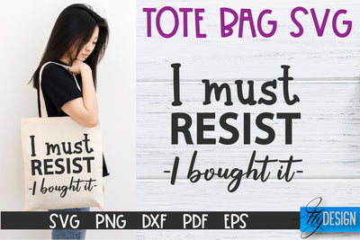 Tote Bag Quotes SVG | Tote bag SVG | Funny Saying | Sarcastic SVG Fly Design 