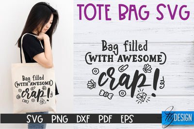 Tote Bag Quotes SVG | Tote bag SVG | Funny Saying | Sarcastic SVG Fly Design 