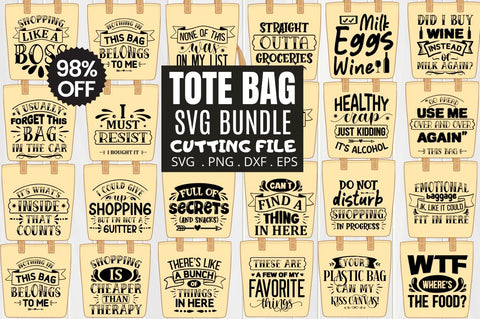 Tote Bag svg Bundle SVG Designangry 