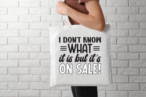 Tote Bag SVG Bundle, Tote Bag Quote Design SVG DESIGNISTIC 