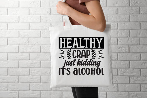 Tote Bag SVG Bundle, Tote Bag Quote Design SVG DESIGNISTIC 