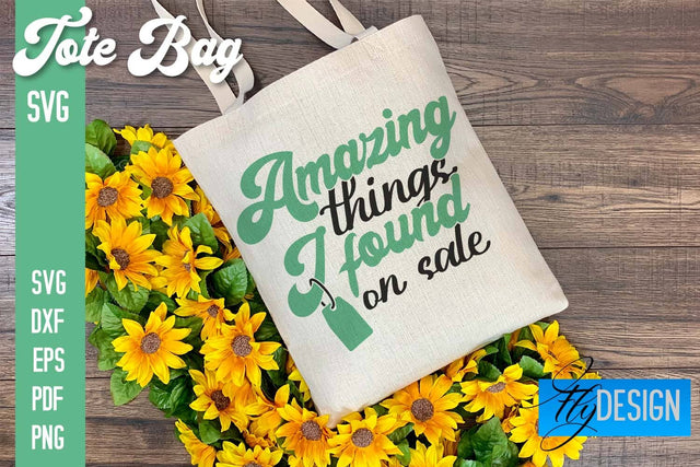 Tote Bag SVG | Shopping Bag Design | Bag SVG SVG Fly Design 