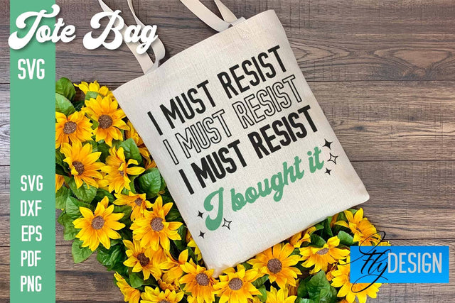 Tote Bag SVG | Shopping Bag Design | Bag SVG SVG Fly Design 