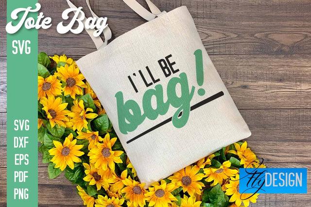 Tote Bag SVG | Shopping Bag Design | Bag SVG SVG Fly Design 